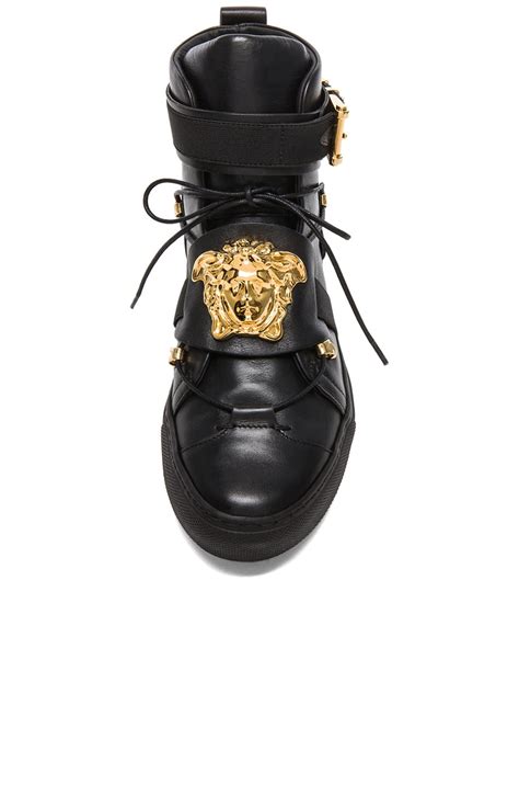 versace collection medusa head sneaker|why does Versace use medusa.